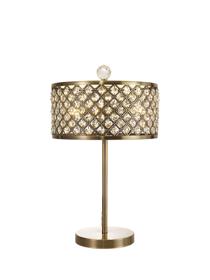 Sasha Crystal Table Lamps Deco Shaded Table Lamps